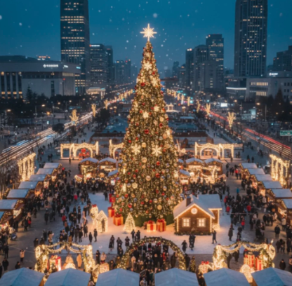 Seoul Christmas Highlights 2025: The Hyundai Seoul & Winter Festa | BEAUTIPIN