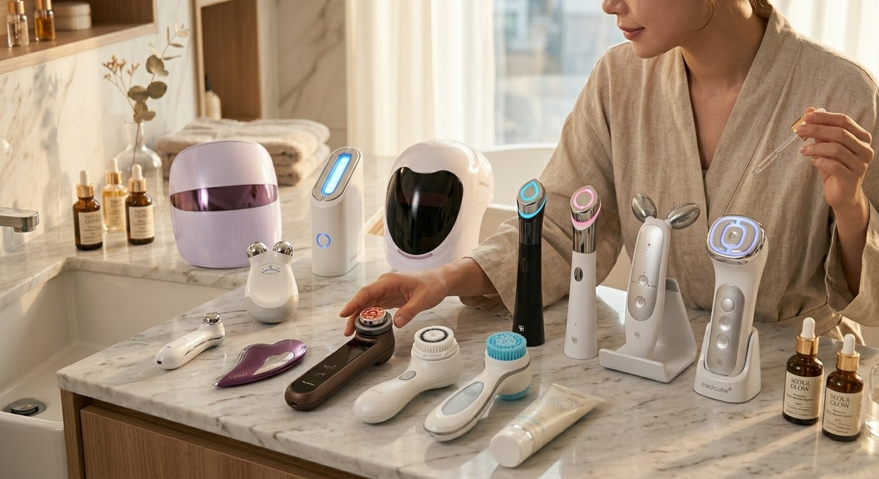 The Korean "Home Esthetic" Routine: Maximizing Skincare Devices