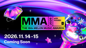 MMA2026 teaser art with a light stick and gem announcing the Melon Music Awards on November 14 and 15